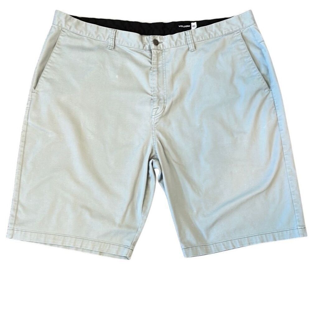 Volcom Light Mint Green Mens Bermuda Beach Shorts 42